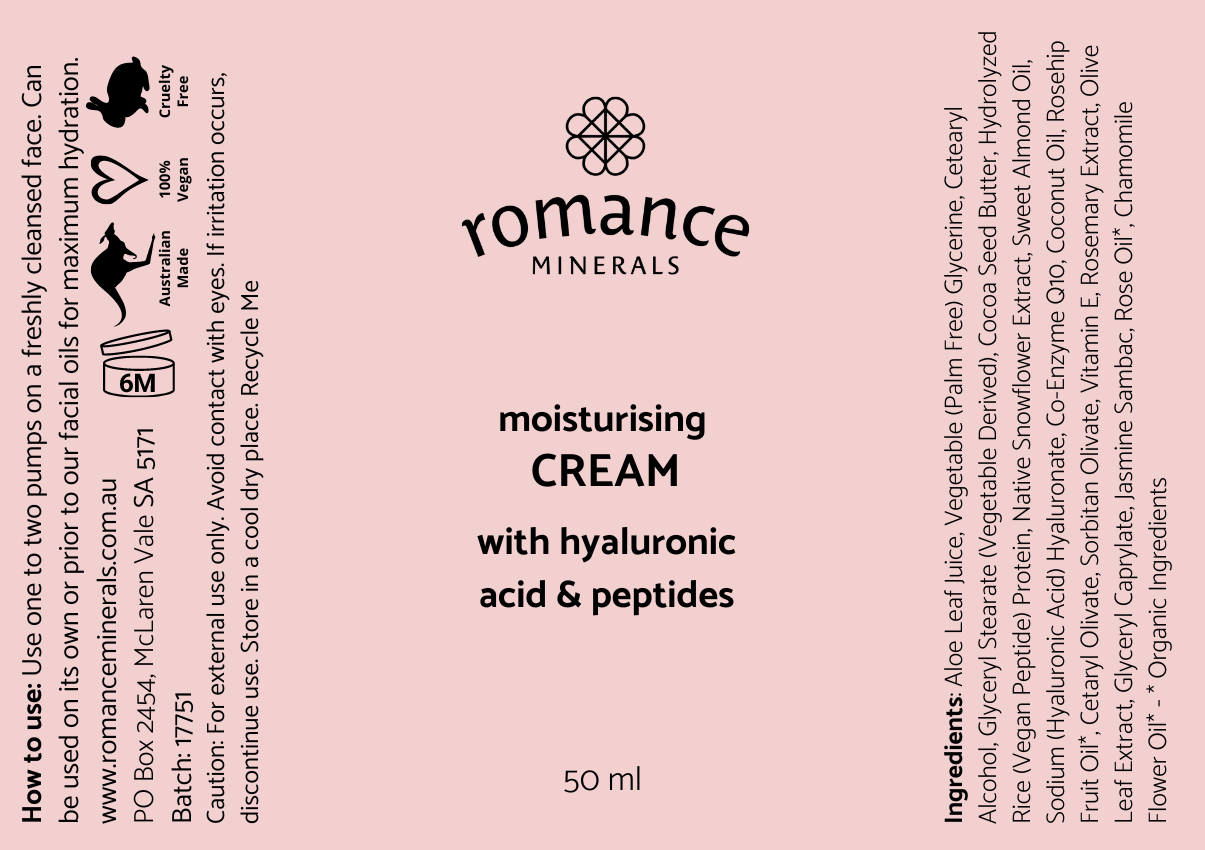 Moisturising Cream - NEW SKINCARE