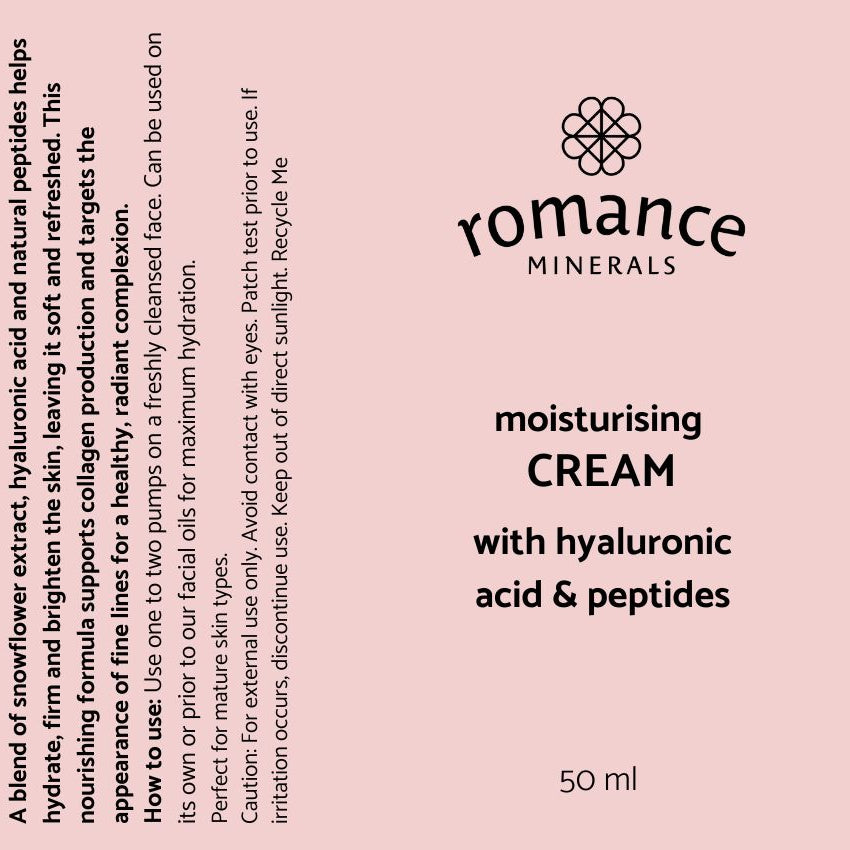 Moisturising Cream - NEW & IMPROVED FORMULATION