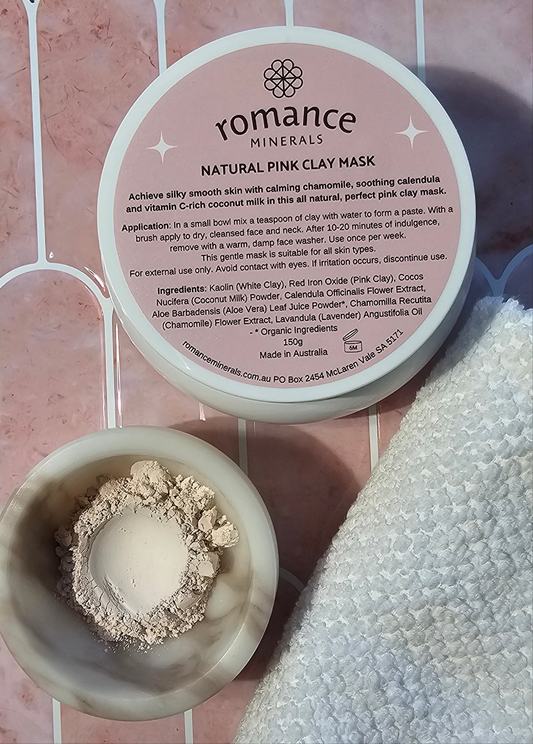 Natural Pink Clay Mask